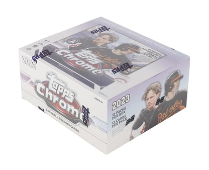 2023 Topps Chrome Baseball Hobby Jumbo Box