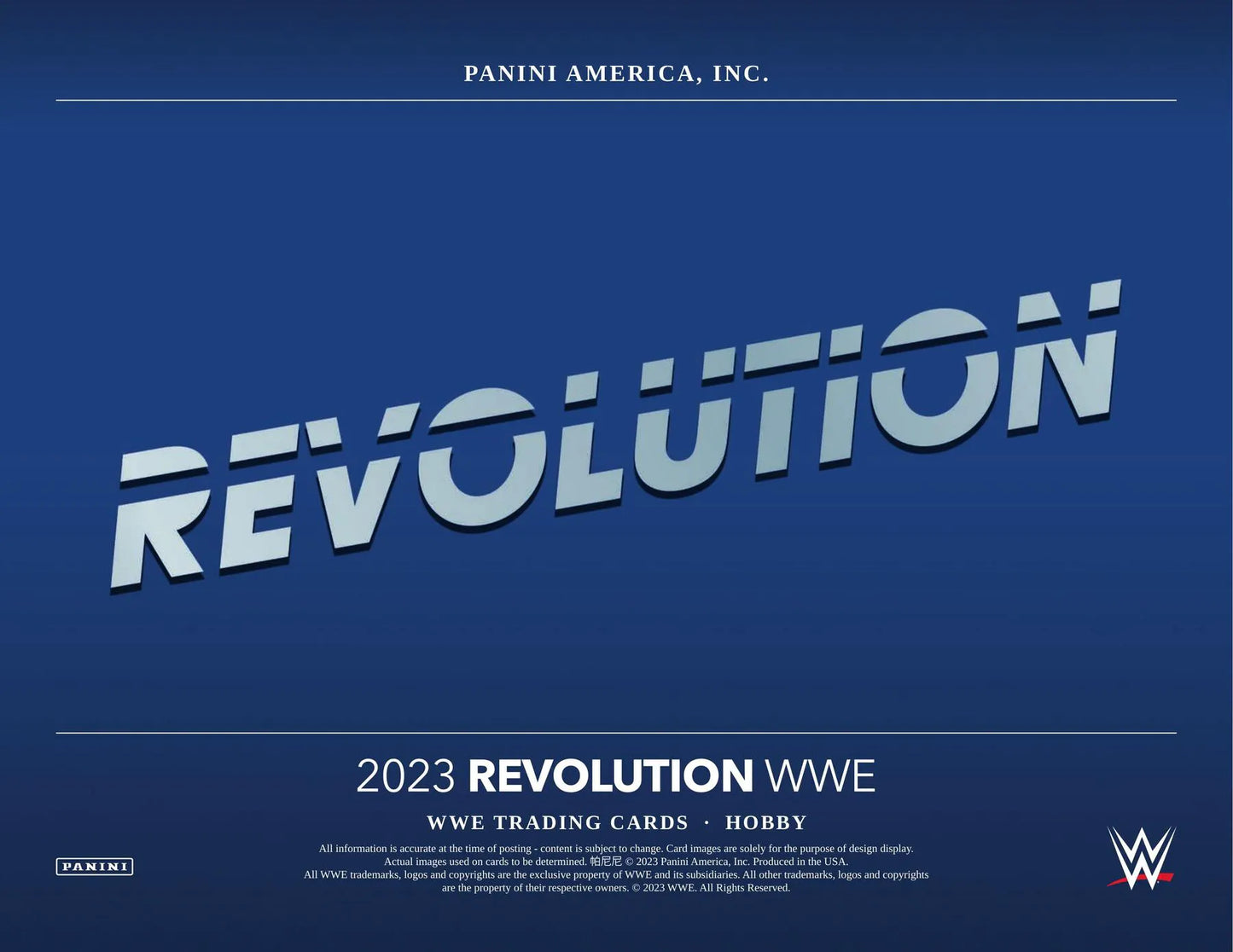 2023 Panini Revolution WWE Wrestling Hobby Box