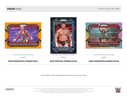 2023 Panini Prizm WWE Wrestling Hobby Box